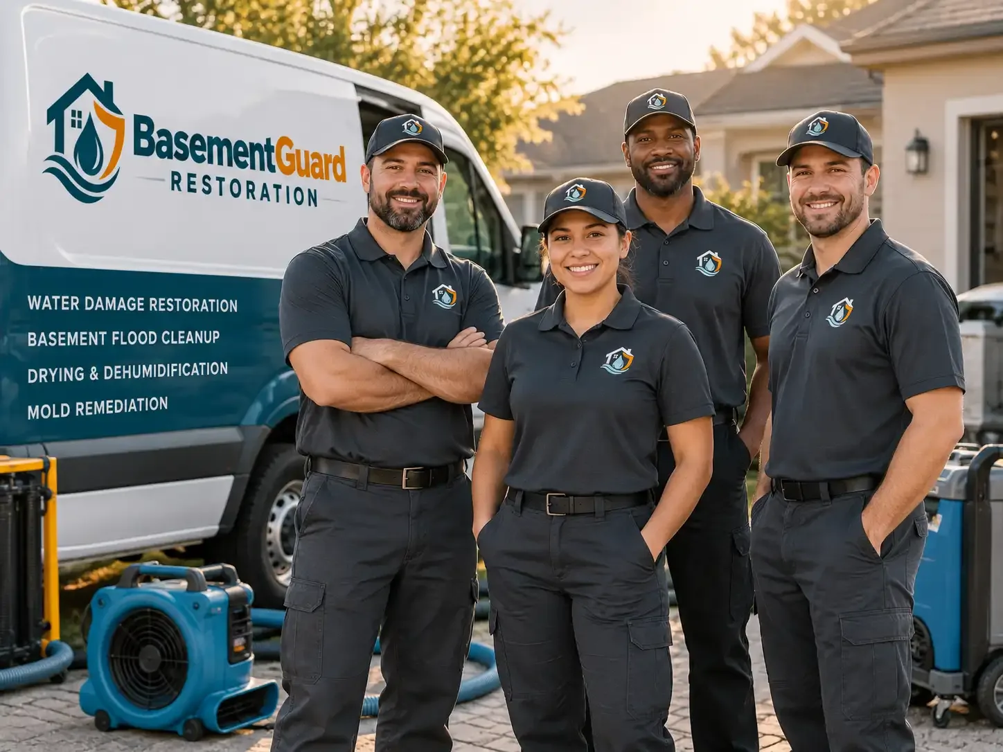 Basement Water Damage Restoration company in Hersey, MI